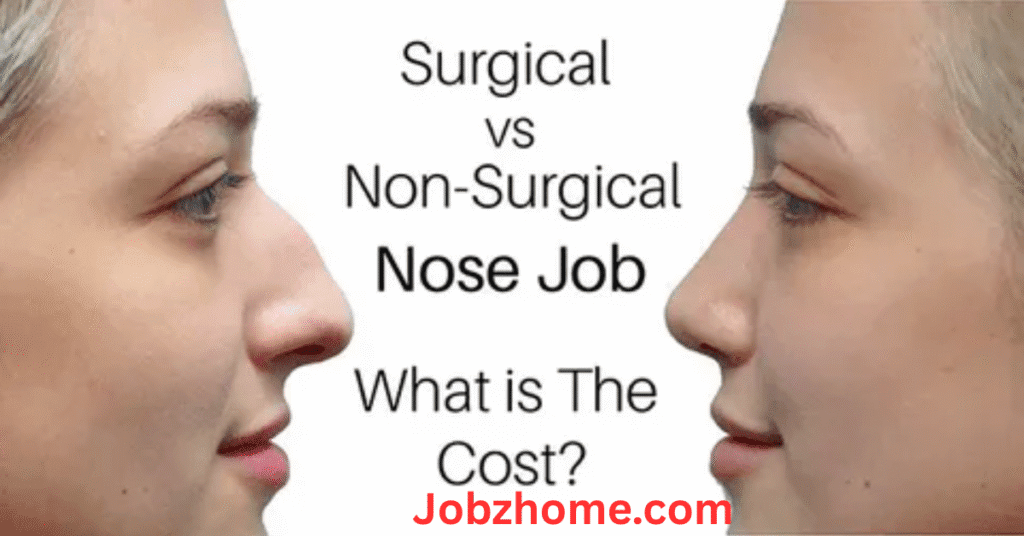 How much does a nose job cost?
