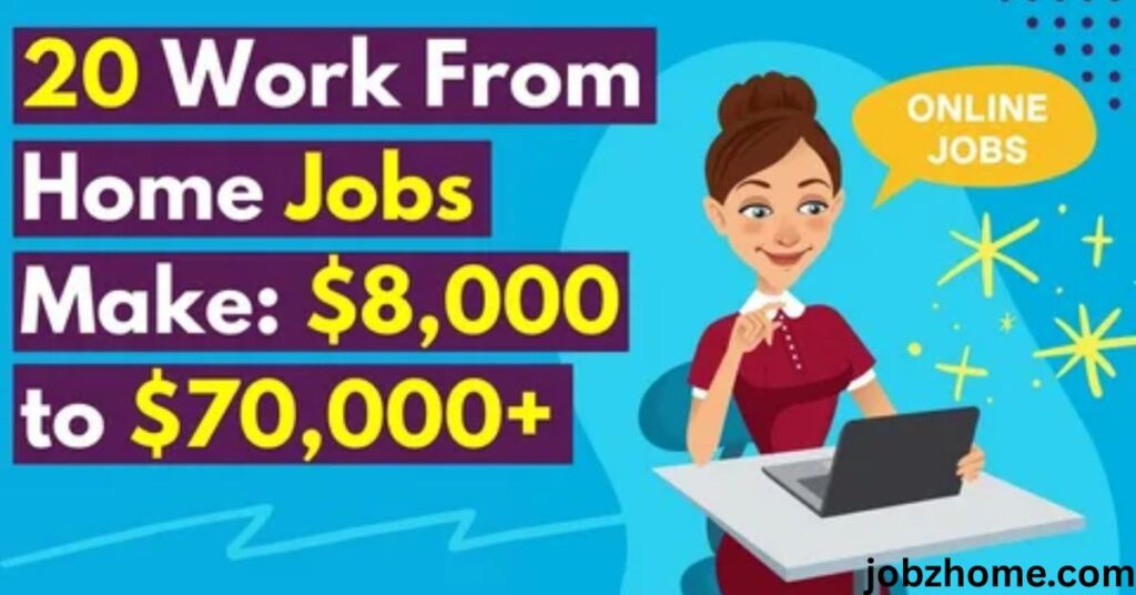 55 Online Jobs That Pay Weekly From the Home jobs: